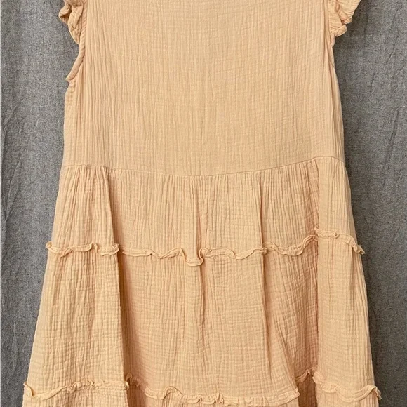 HYFVE Peach Ruffled Dress - Picture 2 of 3